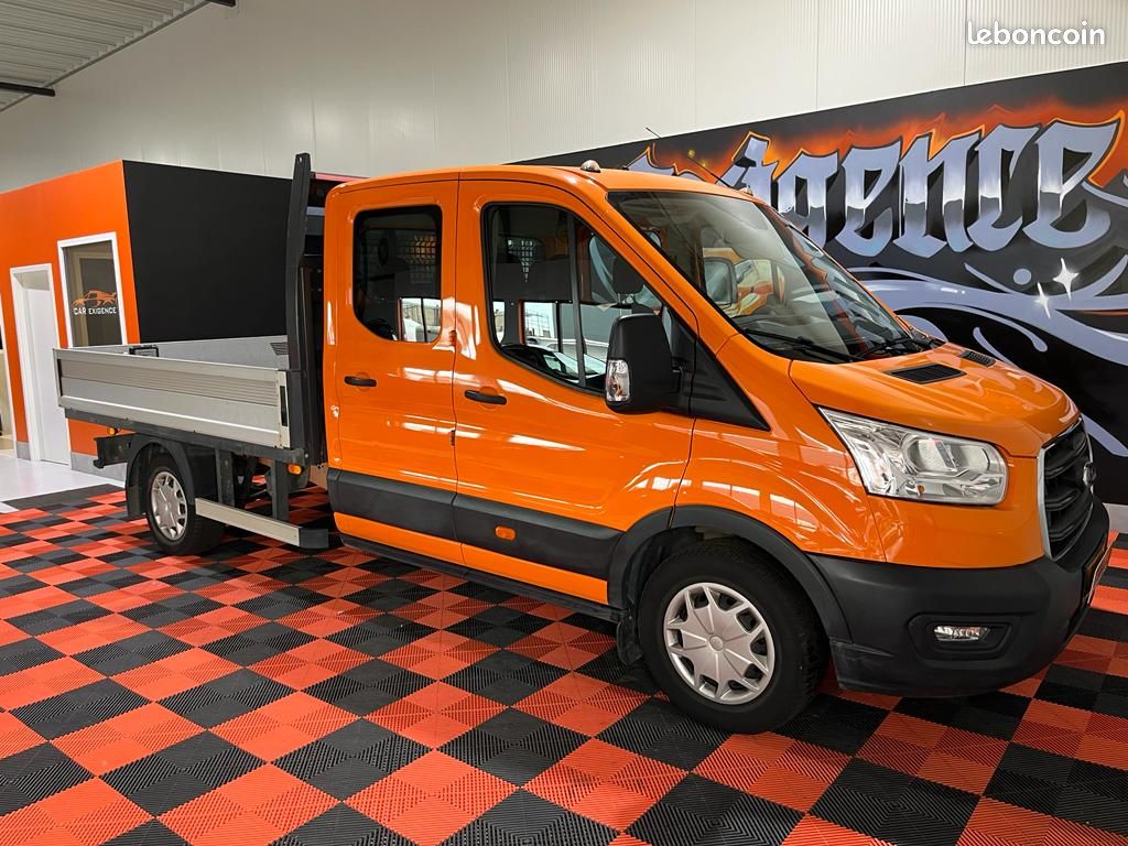 Ford Transit PLATEAU DOUBLE CABINE CDC P350 L2 2.0 ECOBLUE 130 S&S AMBIENTE